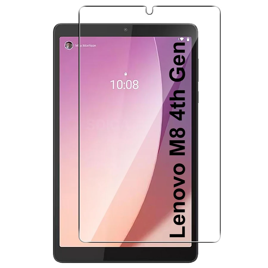 For Lenovo Tab M8 4th Gen 8.0 Inch Tempered Glass Screen Protector 2024 Anti Scratch HD Clear Protective Film