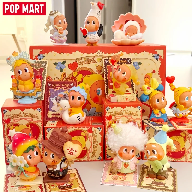 

POP MART Twinkle Twinkle Crush On You Series Figurine Blind Box Cute Desktop Ornament Model Toys Mystery Box Collect Toys Gift