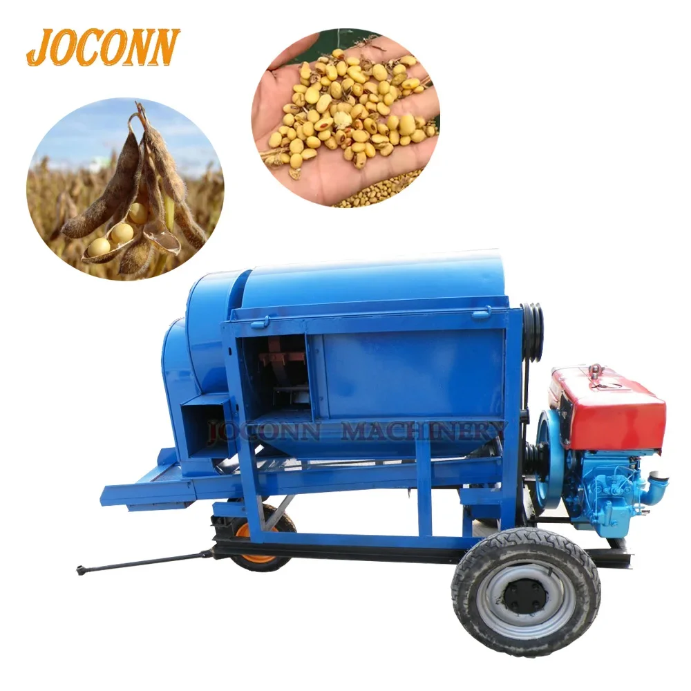 High Quality Rice Wheat Thresher Machine Corn Soybean Processing Machine Paddy Sorghum Threshing Machine