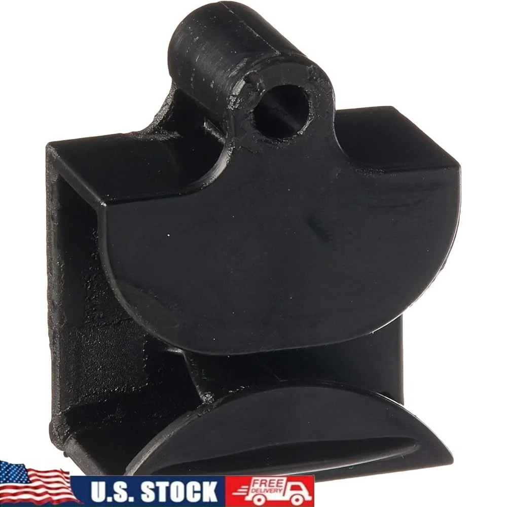 

Genuine 316407402 Drawer Glide Replacement Part Side Mount Brushed Finish Black Compatible with 316407400 Appliance Accessory