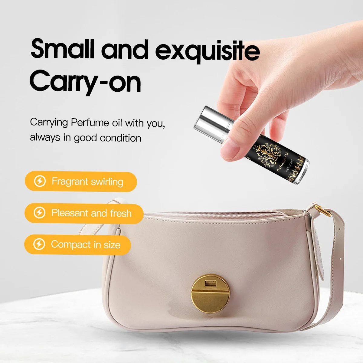 8-delig feromoon langdurig parfum voor heren en dames, frisse romantische geur, bloemengeur. Er is een zwakke rozengeur rond, Charmi