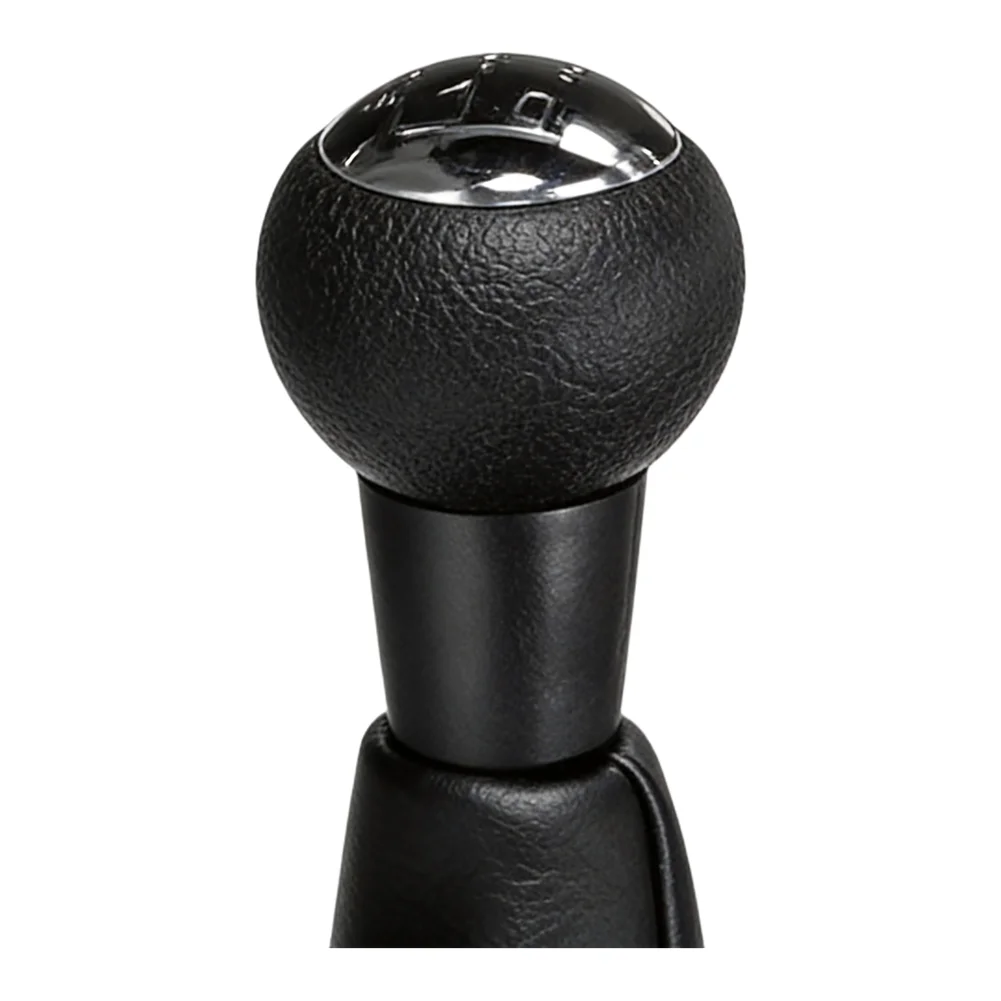 Vehicle Customization Black Car Gear Shift Knob Car Gear Shift Accessories PU Leather Knob Plastic And Leather