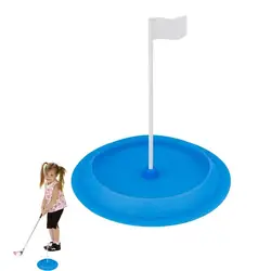 Golf Putting Cup And Flag Putters Practice Hole For Putt Training Golf Practice Portable And Smooth Putting Cup For Yard Garage