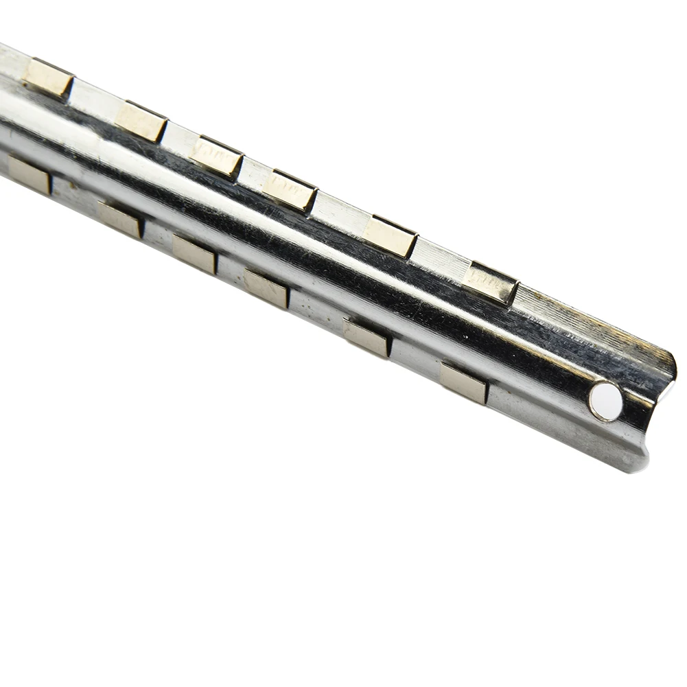 1 Pc Sockel Rack Halter 1/4 3/8 1/2 zoll 8 Clips Organizer Schiene Eisen 150/190/260mm Für Lagerung Lose Buchse Werkstatt Hand Werkzeuge – Detail 5