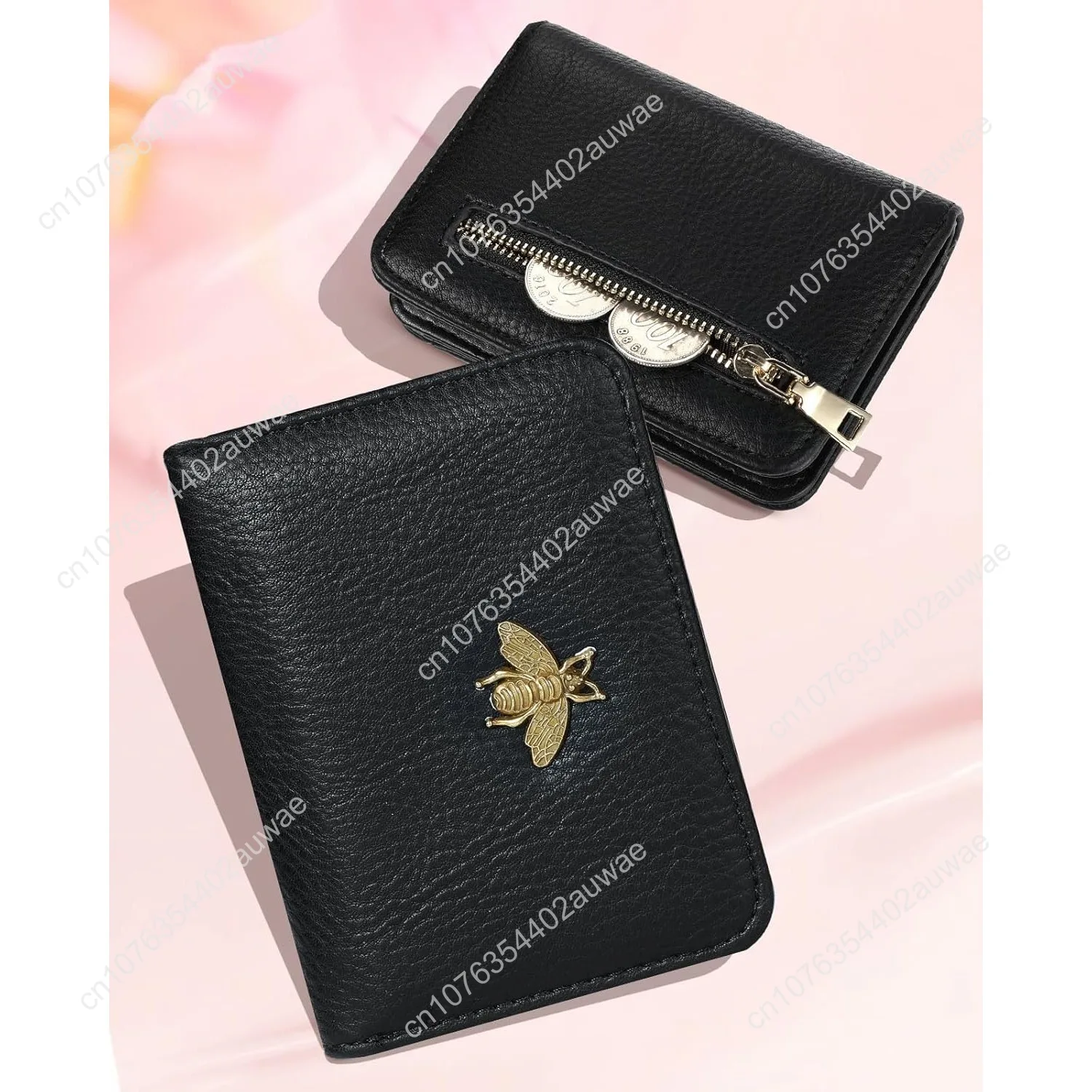 Bistup Credit Card Holder Wallet for Women Cute Leather Ladies Teen Girls Female Cardholder Wallets Accordion Purse Small Medium
