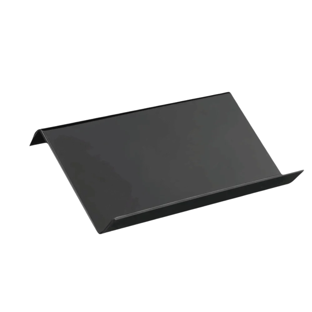 Acrylic Trading Card Risers Black Hollow Trading Card Display Riser Sports Cards Organizer Holder For Home Living Room Bedroom