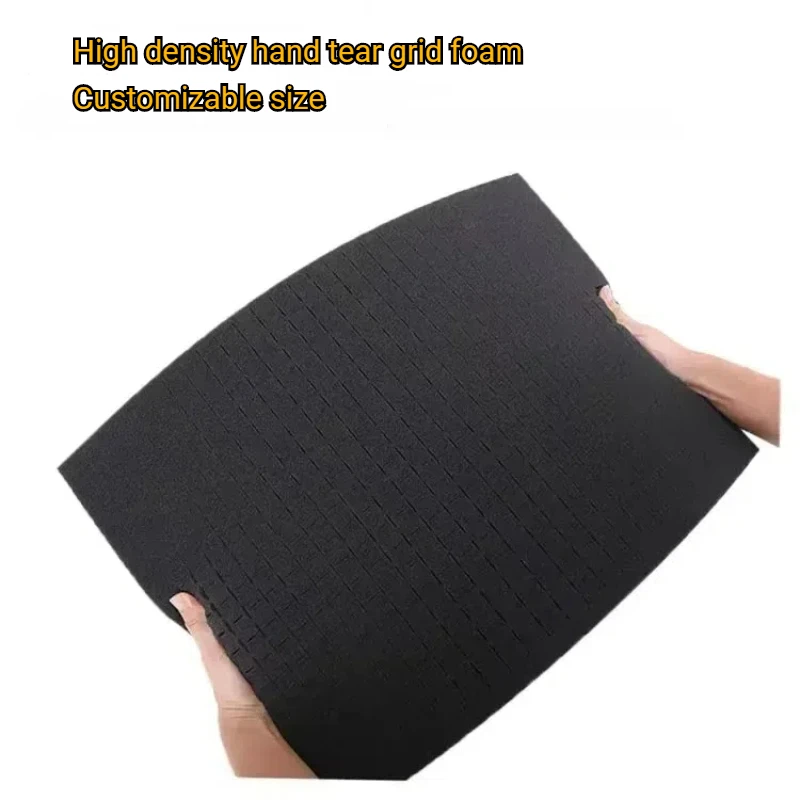 

High Density Pre Cut Toolbox Foam Insert Pick And Pluck Foam For Hard Case And Flight Case Precorted Shadow Foams Grid Sponge