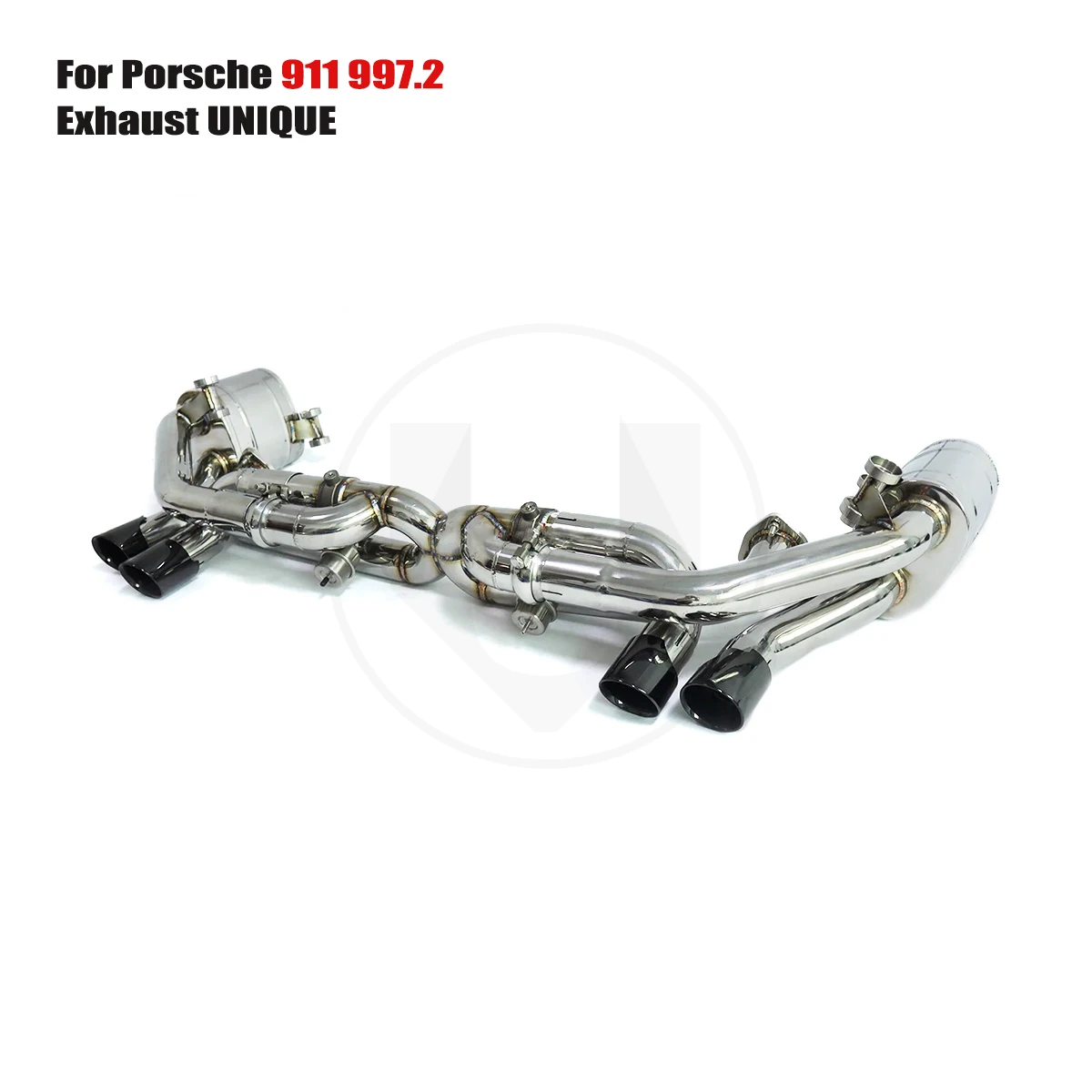 

UNIQUE For 2010-2012 Porsche 911 997.2 3.6L 3.8L performance valve exhaust system ss304 exhaust muffler