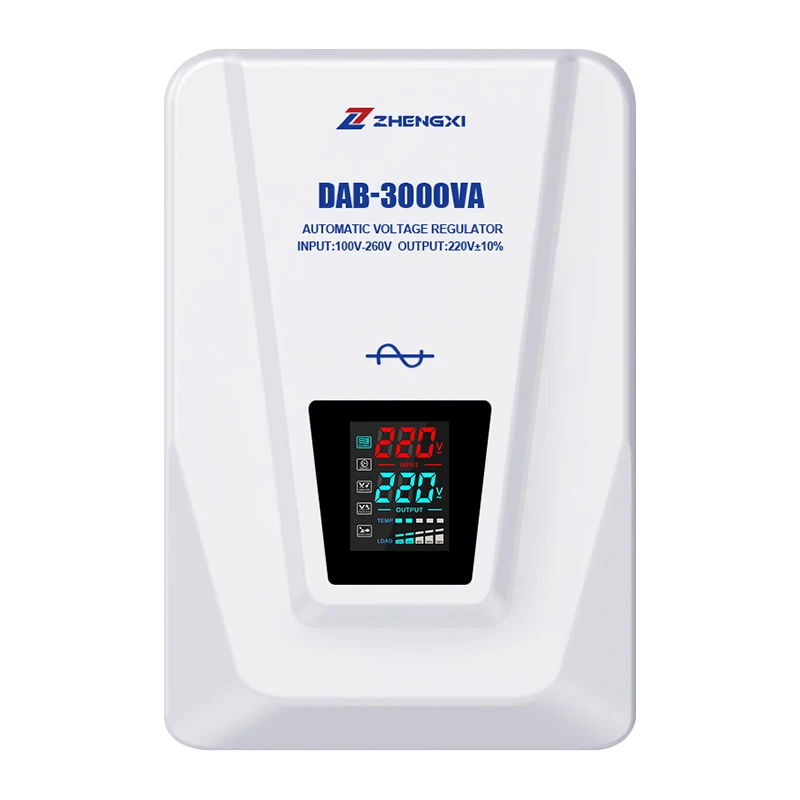 Voltage Stabilizer 2000VA 3000VA Automatic Voltage Regulator Relay Type 220V for Home Appliances Protector