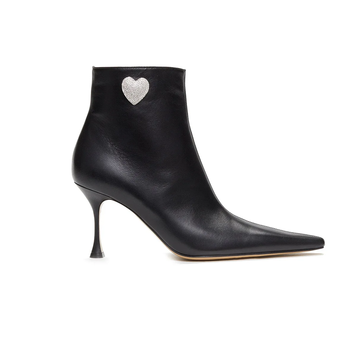 Winter Autumn New Women Thin High Heel Pointed Toe Ankle Boots Fashion Female Love Style Decoration Stiletto Short Boots