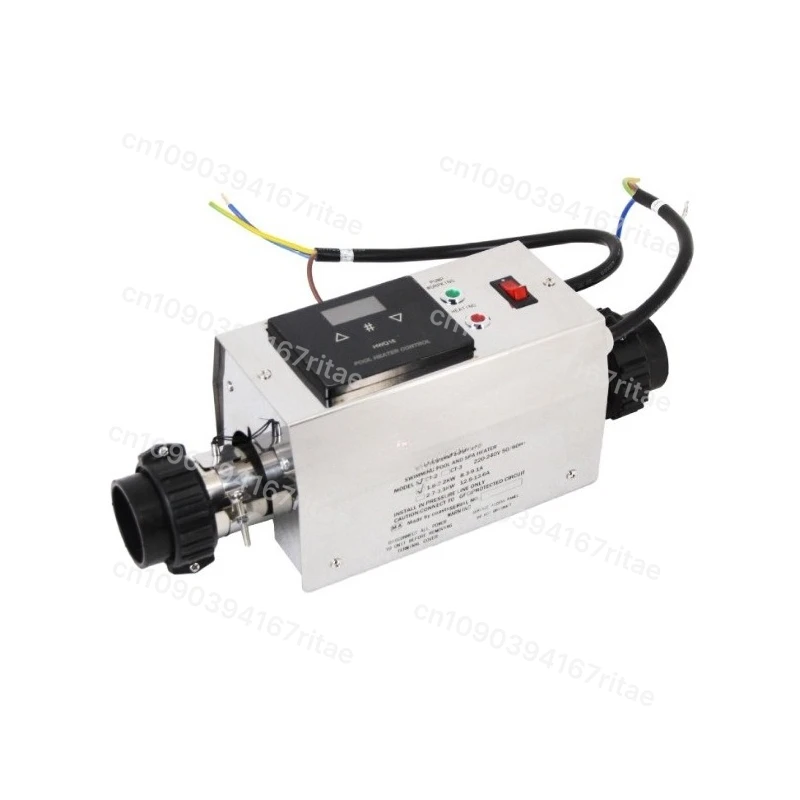 

2KW 220V Electric Pool Heater - Thermostat for Swimming Pools, SPA Baths & Hot Tubs
