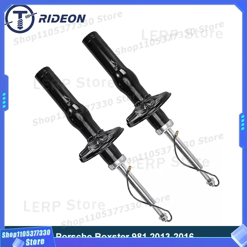 2X Rear Left Right Suspension Shock Absorber Struts For Boxster 981 2013-2016 98133304512