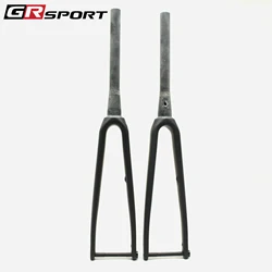 Newest 700C Road Bike Ud Full Carbon Fibre Bicycle Thru Axle Flat Disc Brake Front Fork Tapered Hidden Internal Cable 700x25c