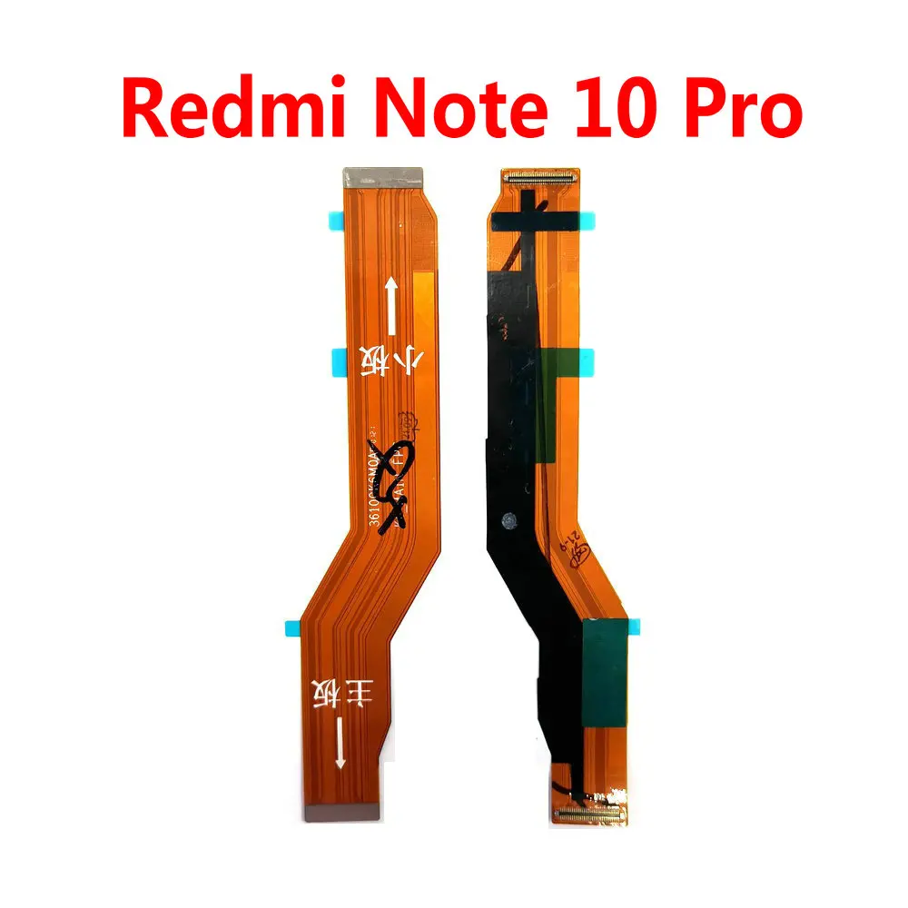 For Xiaomi Redmi Note 10 10S 10T Pro 4G 5G Main Board Connector USB Board LCD Display Flex Cable Repair Parts