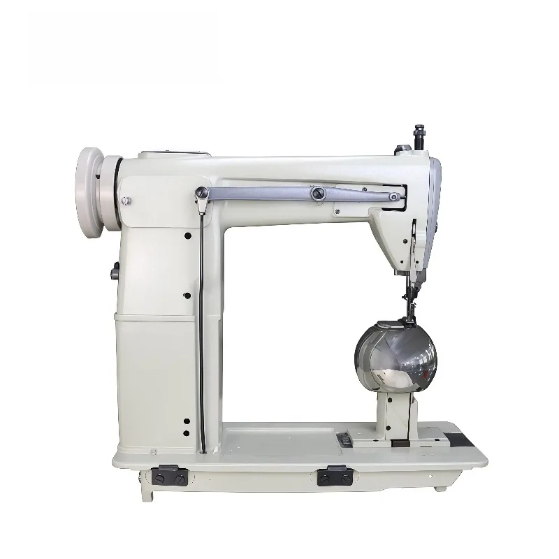 Single  Wig Sewing Machine Post-Bed Big Hook Lockstitch Periwig Hairpiece New Condition Walking Foot Feed