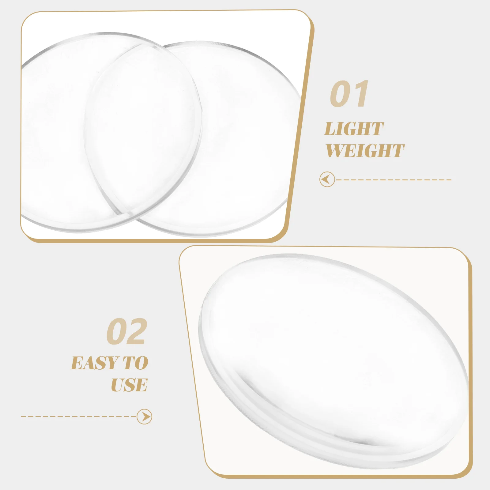 

10 Pcs 3D Glasses Lenses for Vr Eyeglasses Video Convex Virtual Reality Acrylic Accessories