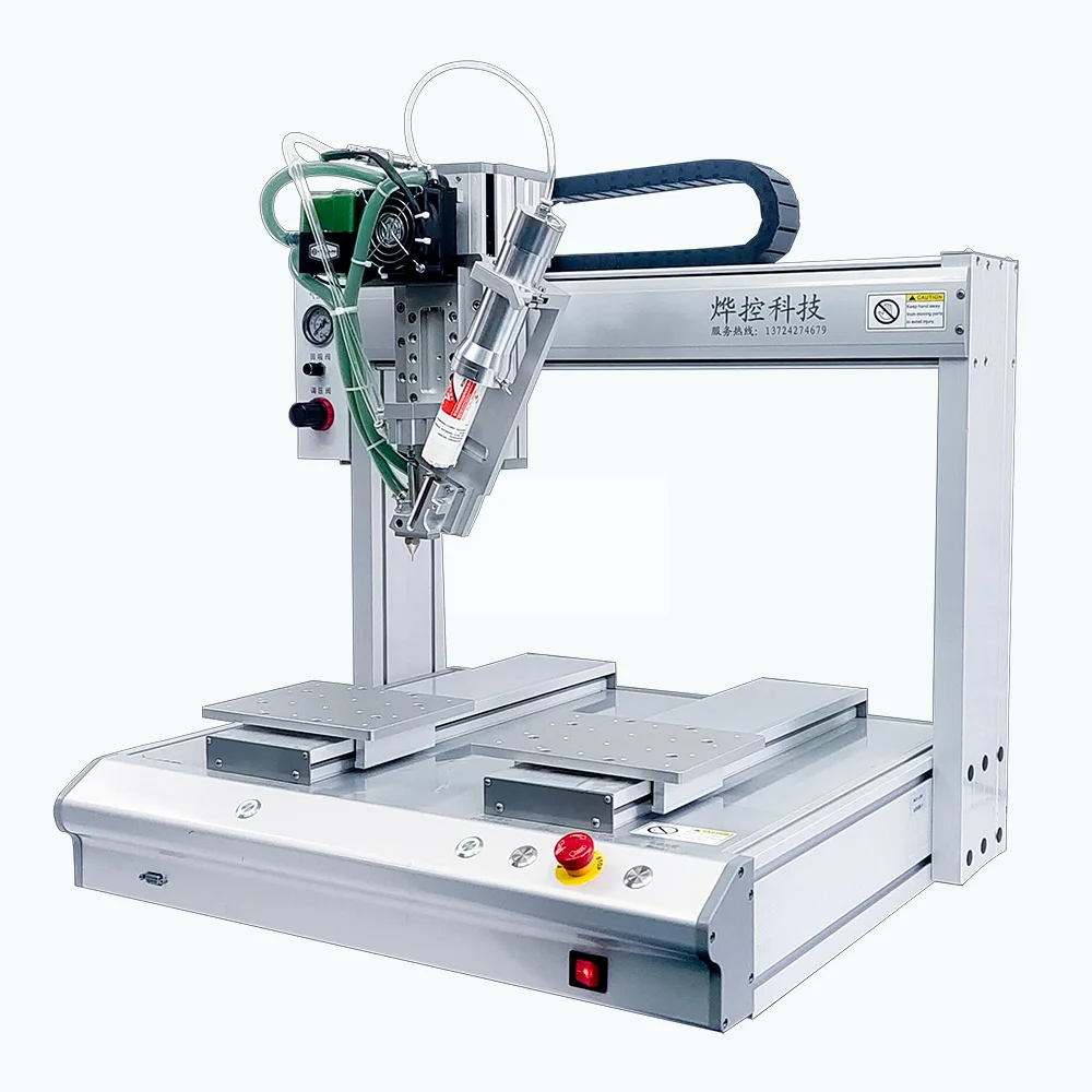 Custom 3-axis or 4-axis automatic dispensing machine robot CNC programming dispensing machine