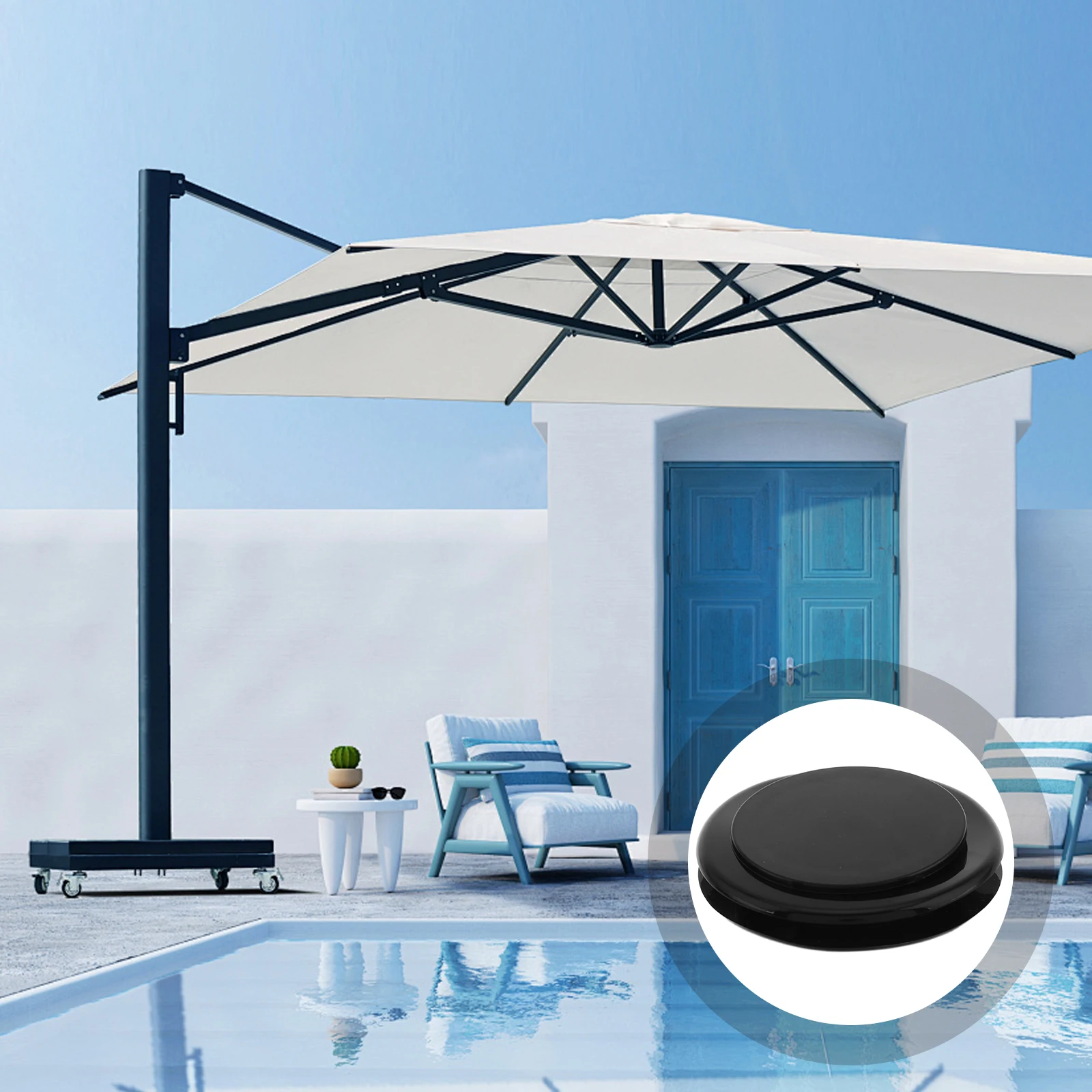 

3Pcs Silicone Patio Umbrella Hole Ring Outdoor Sunshade Plug Fixing Tool for Beach Garden Camping Silicone Ring Caps