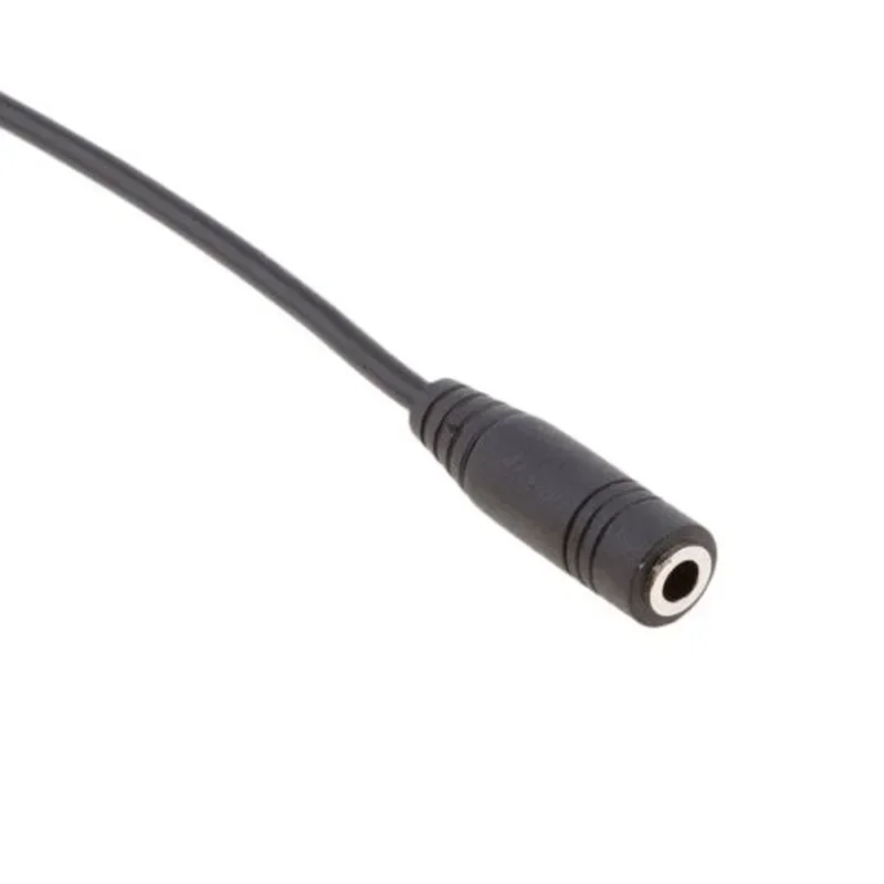 Cavo di prolunga da computer a telefono, auricolare in cristallo da 3,5 mm a RJ9, convertitore per cuffie da RJ9 a 3,5