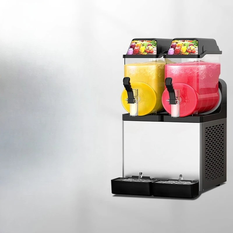 

Snow melting machine Slush machine Commercial cold drink Juice beverage Single cylinder Double cylinder