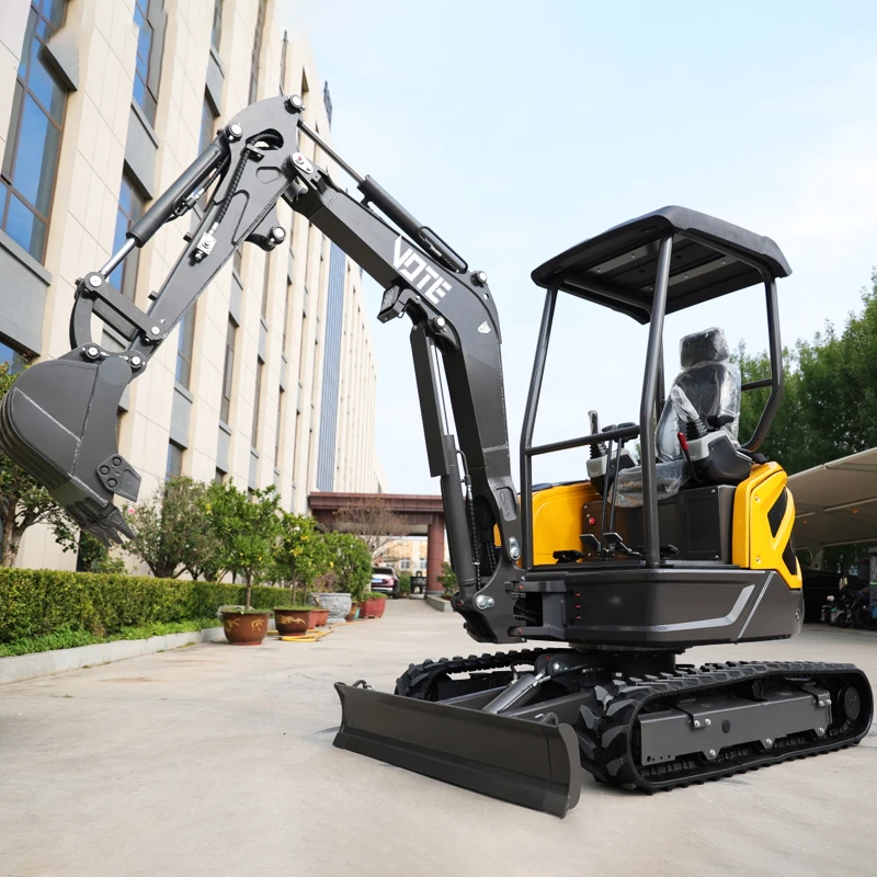 FREE SHIPPING Farm Mini Excavator 2.5 Ton New Crawler EPA Engine  Excavators Multifunctional Cheap Crawler Digger Small Bagger