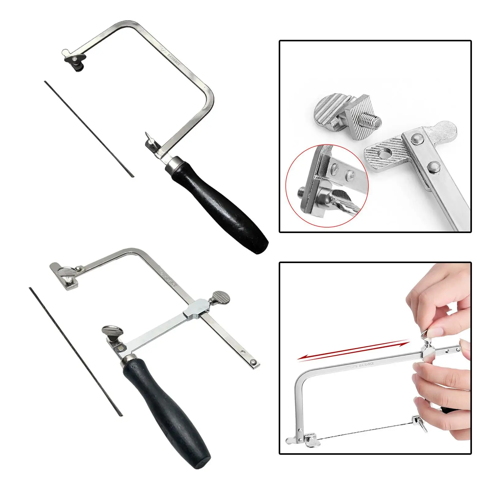 

Ювелирная пила Ювелирная пила Набор рамок Профессиональная носовая пила по дереву и металлу