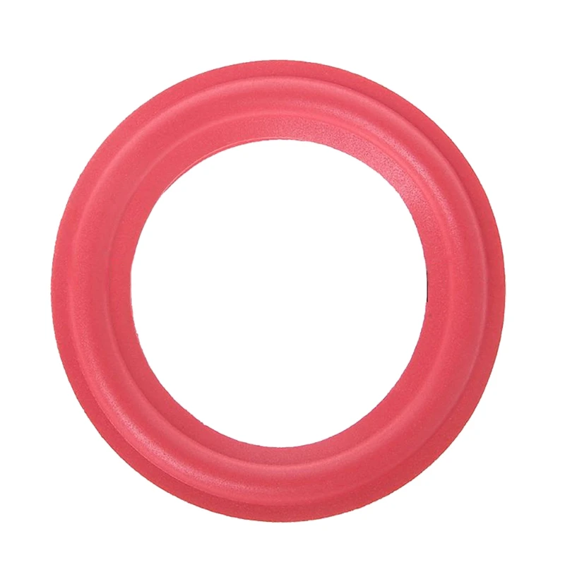 Red Speaker Rubber Foam Surround Rings Repair for Speaker Repair or DIY Rubber Surround Edges Dustproof Rings
