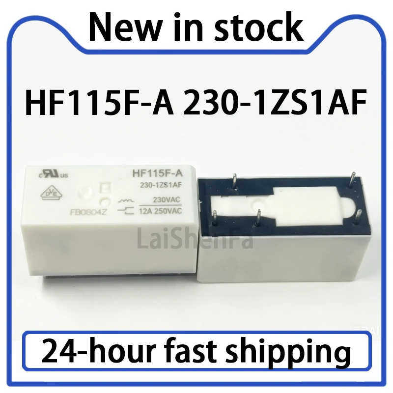 1PCS HF115F-A 230-1ZS1AF 230VAC 5-pin Relay