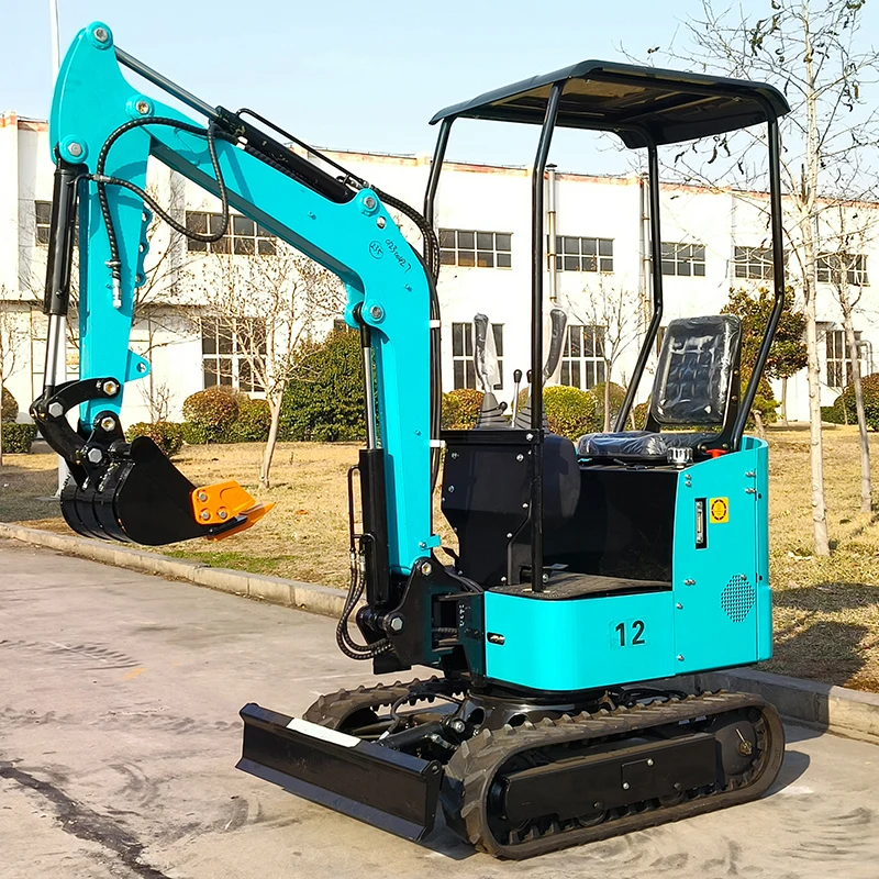 

Mini Excavator 1 ton Free Shipping Mini Hydraulic Excavator Chinese Micro Digger minibagger Kubota Micro Bagger diesel digger