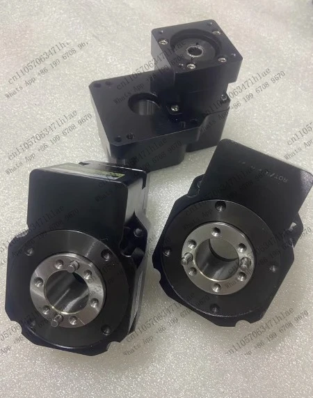 1pcs Hollow Rotating Platform KD60F-5-V1 Hollow Rotating Indexing Plate 5:1 Motor Input Shaft Hole 8mm, Tested OK