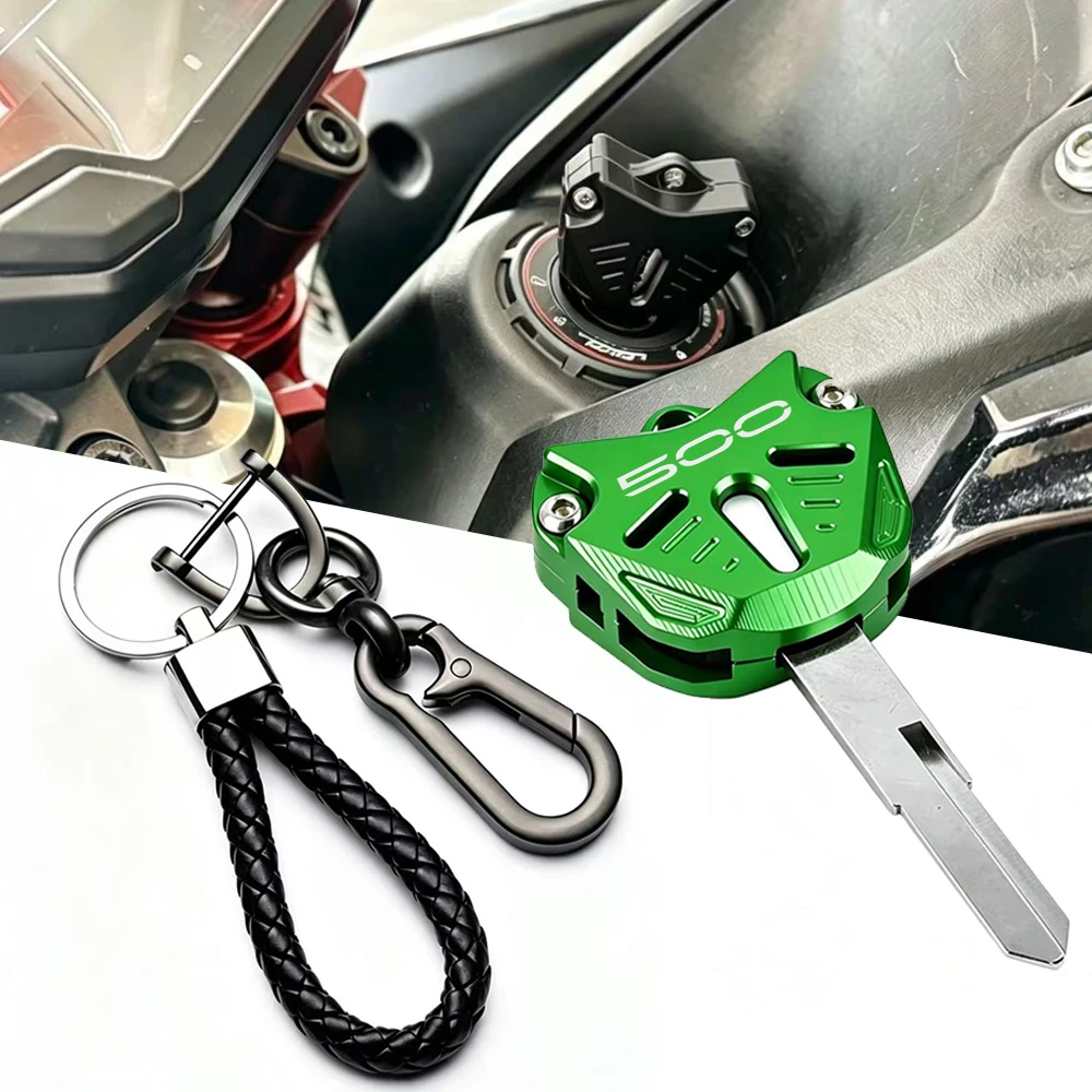 

Чехол для ключей мотоцикла и брелок для ключей для Kawasaki Eliminator 500 Z500 Z 500 SE Ninja 500, аксессуары для всех моделей