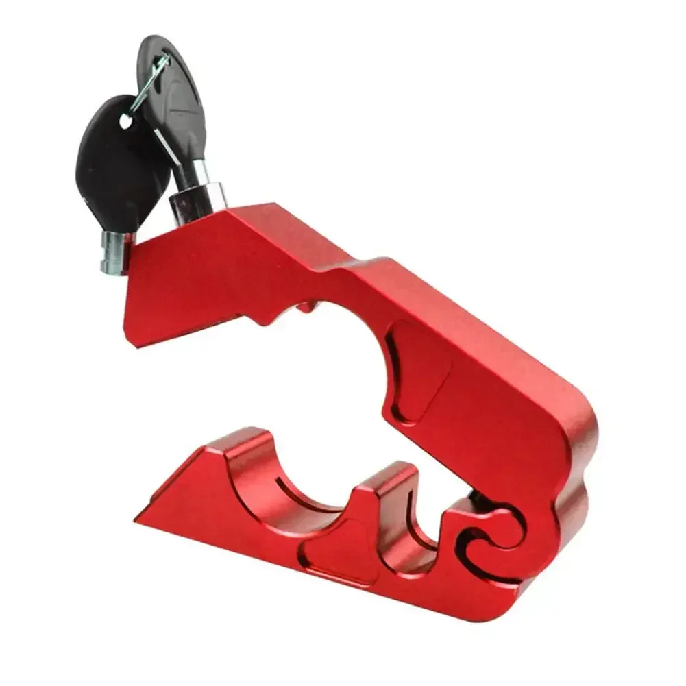 Motorcycle Handlebar Lock Anti-theft Lock Motorcycle Electric Vehicle Aluminum Alloy Lock Solid Imitating Steal Locks