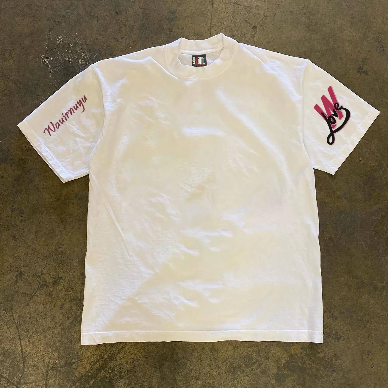 Pure Cotton Short Sleeve T-Shirt Double Thread Loose Fit Men's American Retro Style Breathable Summer Casual round Neck Top