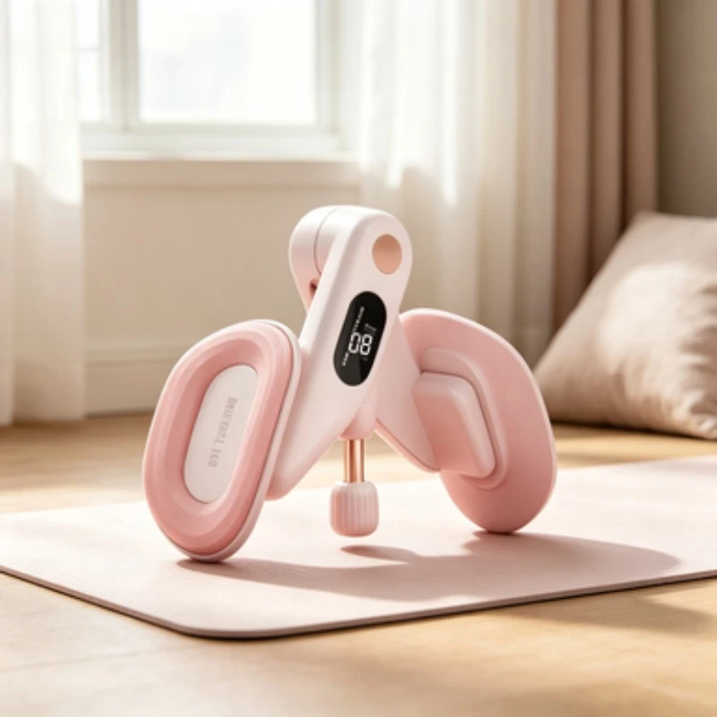 Pelvic Floor Muscle Trainer Countable Thigh Exerciser Kegel Exercise Device Postpartum Recovery Leg Training Fitness Equipment