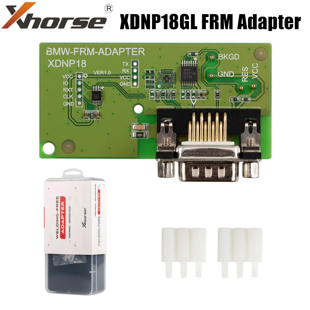 Original Xhorse XDNP18GL BMW FRM Solder-Free Adapter for VVDI Key Tool Plus Mini Prog Multi-Prog Footwell Module Repair Clip