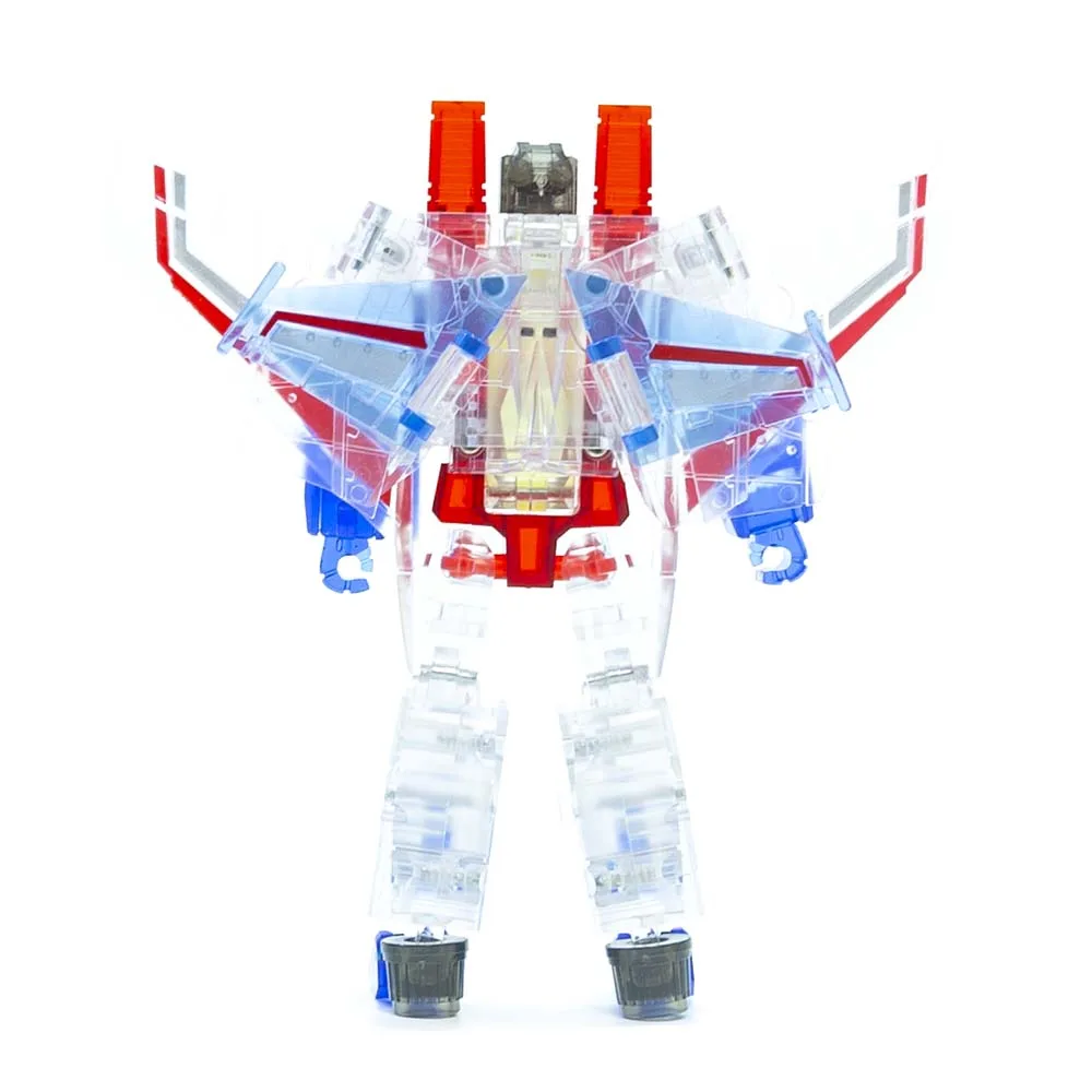 Transformação Robot MechFans Brinquedos, MF-31B Starscream, versão transparente, MFT Action Figure Toy, em estoque, novo