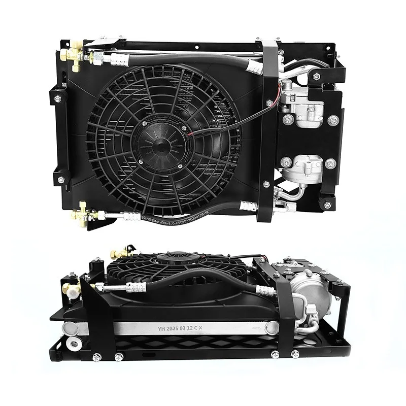 The installation of bottom air conditioner for  RV does not take up space, and  car air conditioner is a large truck.
