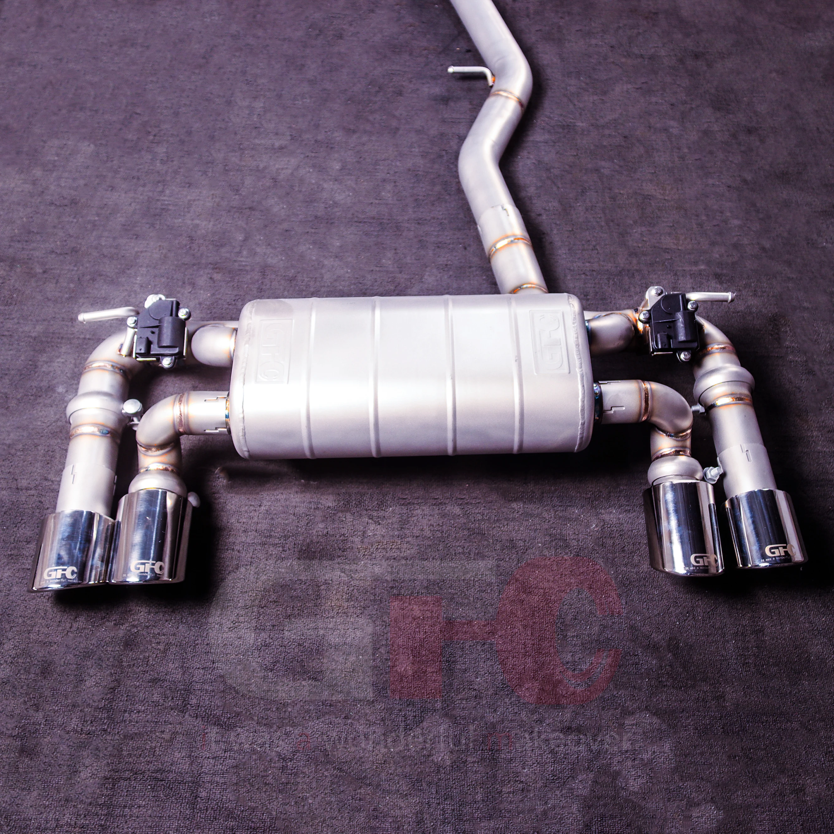 

[L]The Valve Muffler Exhaust System is applicable to the cat-back exhaust system of BMW 225i 2.0T F23