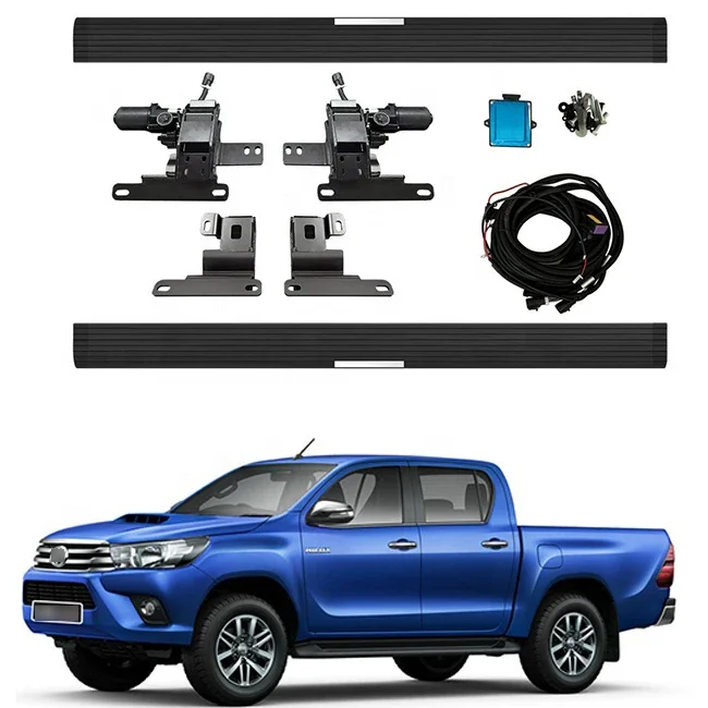 Pickup Auto Parts Running Board for  Hilux Rover Ranger Side Step Ram 1500 Sport 2021 Chevy Silverado 1500 Accessories T01