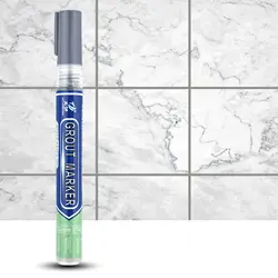 12Color Waterproof White Wall Tile Marker Pen Grout Restorer Gap Repair For Bathroom Floor Seam Paint Filling Construction Tools
