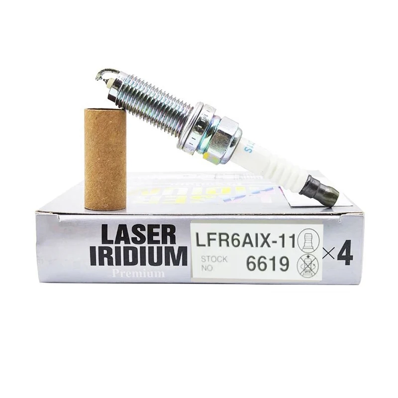 

12PCS 6619 LFR6AIX-11 Iridium Spark Plug For Toyota Land Cruiser Avalon RAV4 Venza Lexus ES350 RX350 Volvo S60 V50 XC60 Suzuki