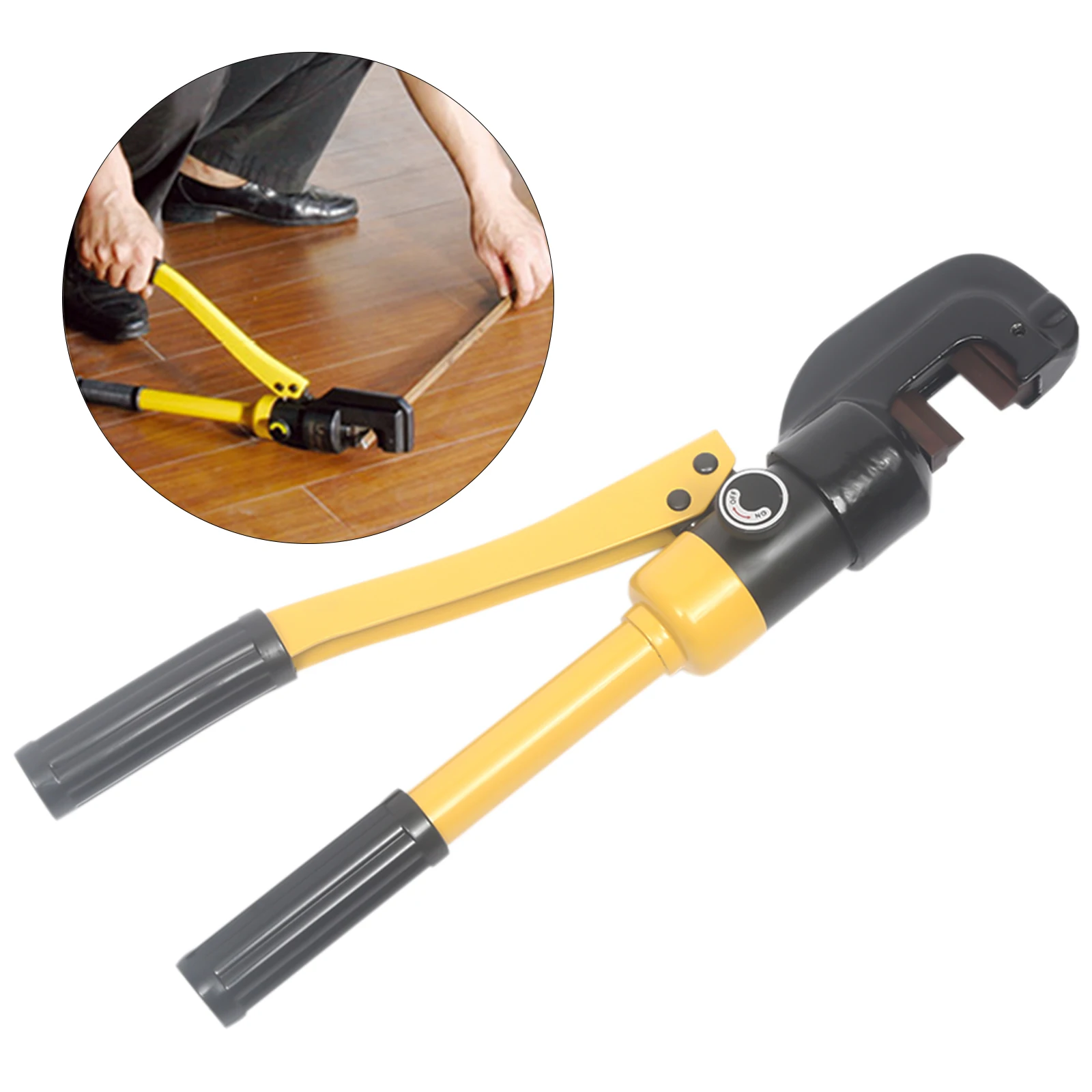 Hydraulic Shears Cutting Machine Rebar Cutter Portable Manual Cutting Tool Machine, 4-20mm