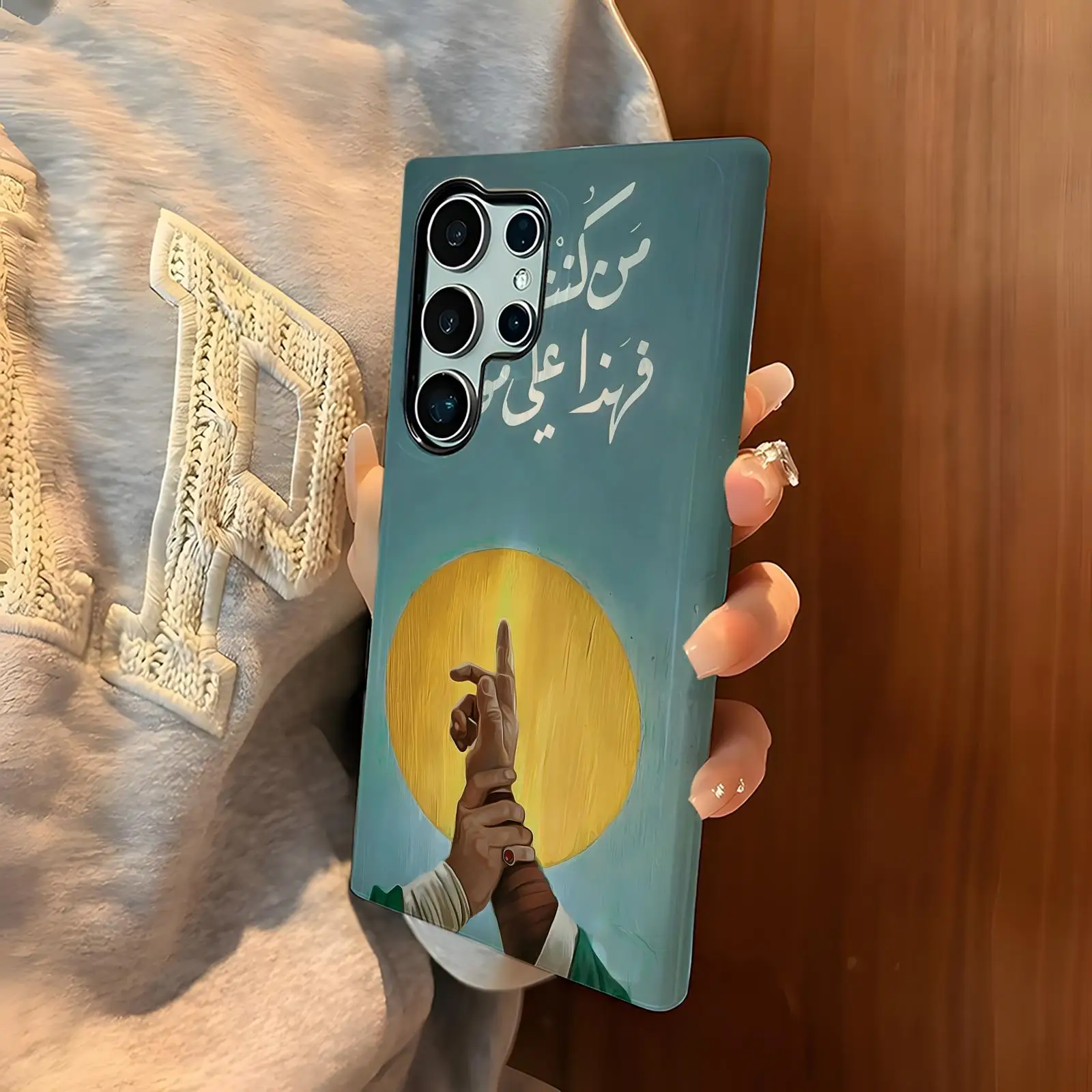 Imam Hussain Shia Ali  Phone Case For Samsung Galaxy S26 25 S24 S23 S22 S21 Ultra Glossy Film Phone Case view 2