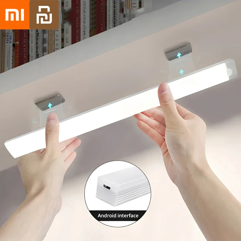 

Xiaomi Youpin датчик движения ночные огни беспроводная светодиодная лампа USB перезаряжаемая магнитная для гардероба, комнаты, шкафа, кухни, лампы