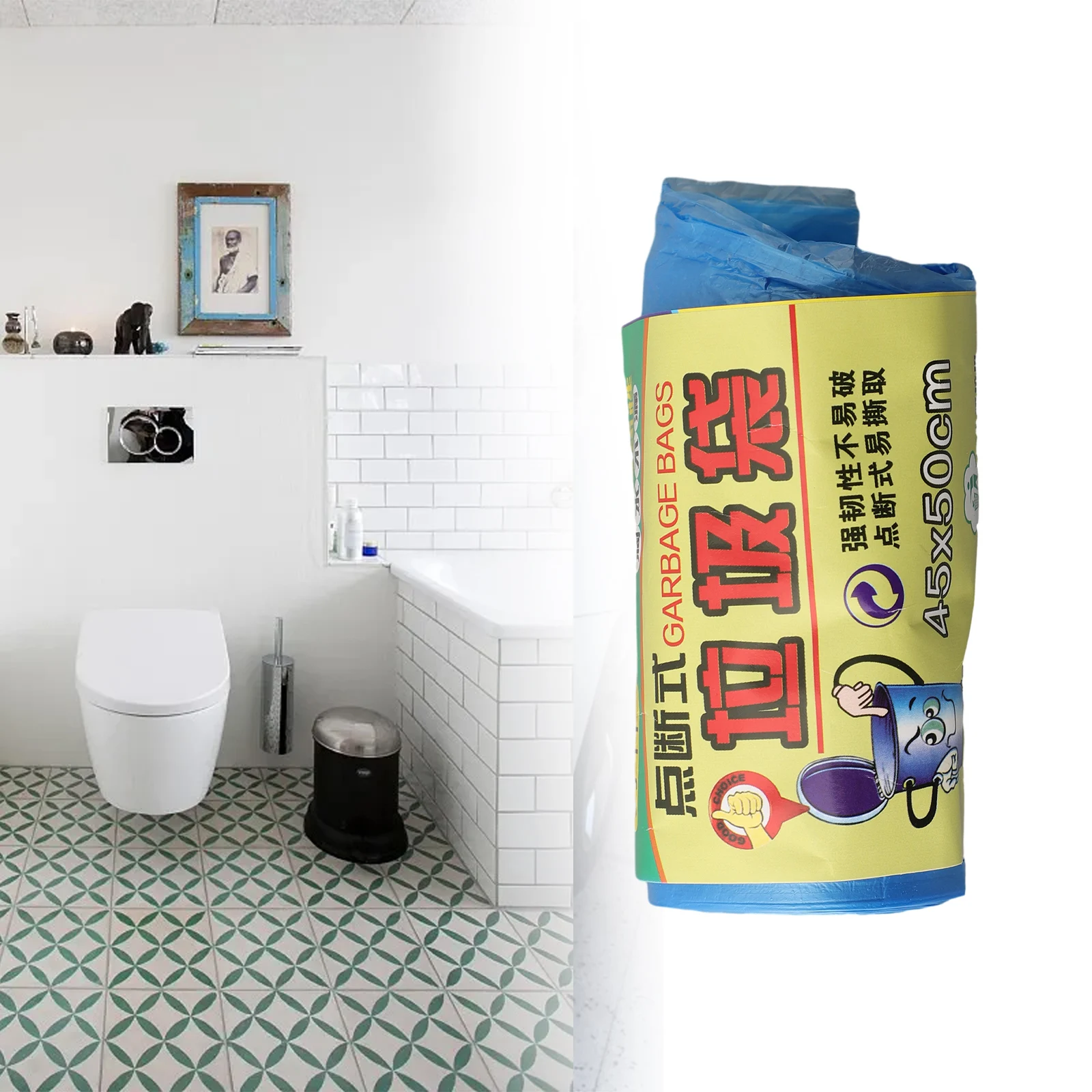 

Convenient Mini Disposable Trash Bags, Small Garbage Bag for Household, 20pcs/Roll, Keep Your Home Neat and Clean