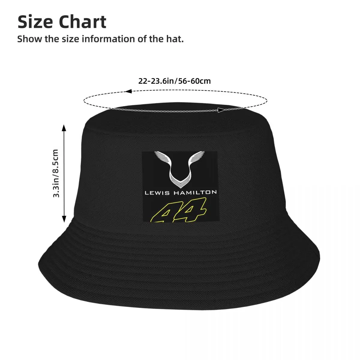 Lewis Hamilton Bucket Hat Panama For Man Woman Bob Hats Reversible Fisherman Hats Summer Beach Fishing Unisex Caps