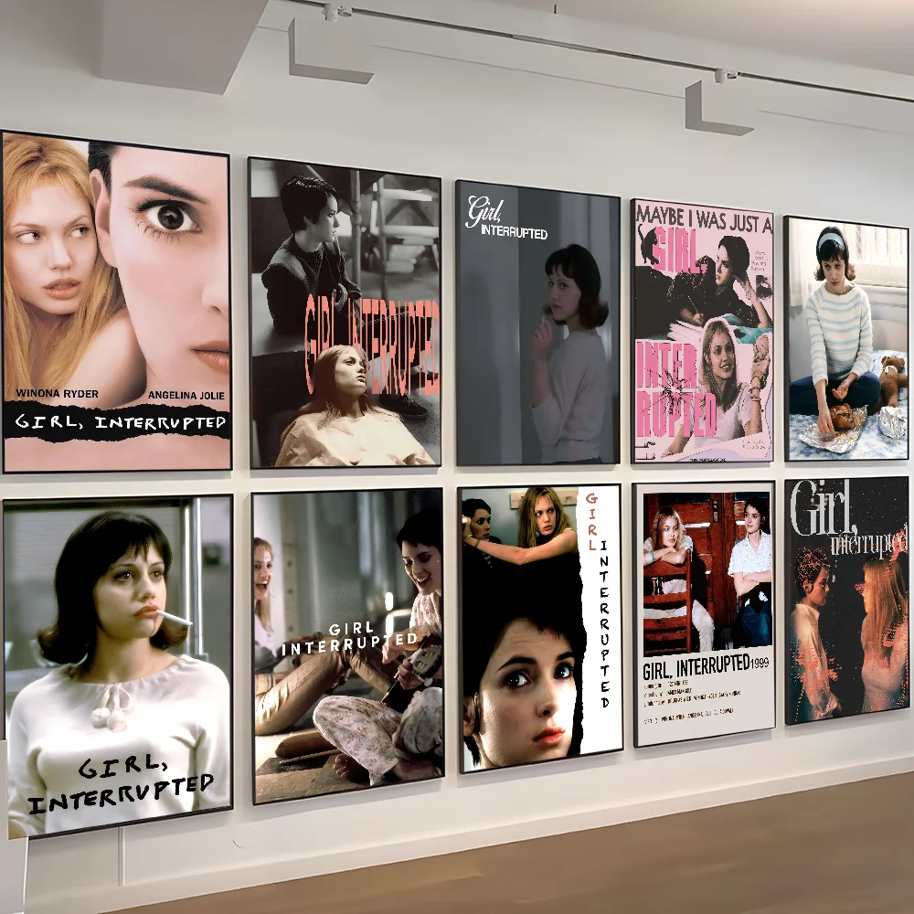 ملصقات الرسوم المتحركة المتقاطعة لفتاة الفيلم لزجة عالية الجودة ملصقات فنية جدارية كلاسيكية لديكور غرفة المنزل كاواي #1