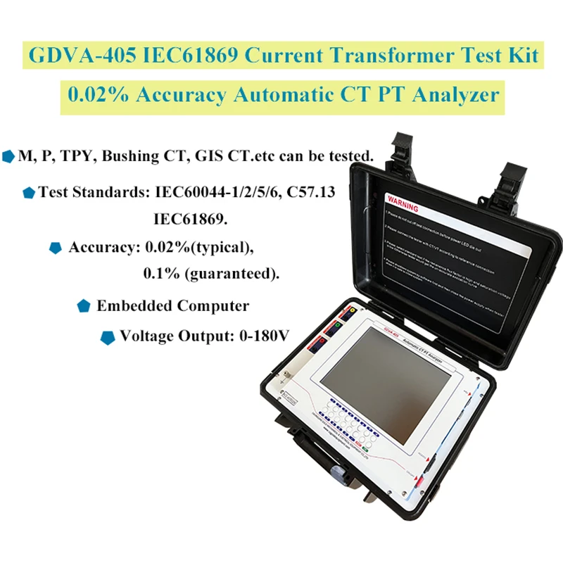 Current Transformer Tester VT/PT Analyzer