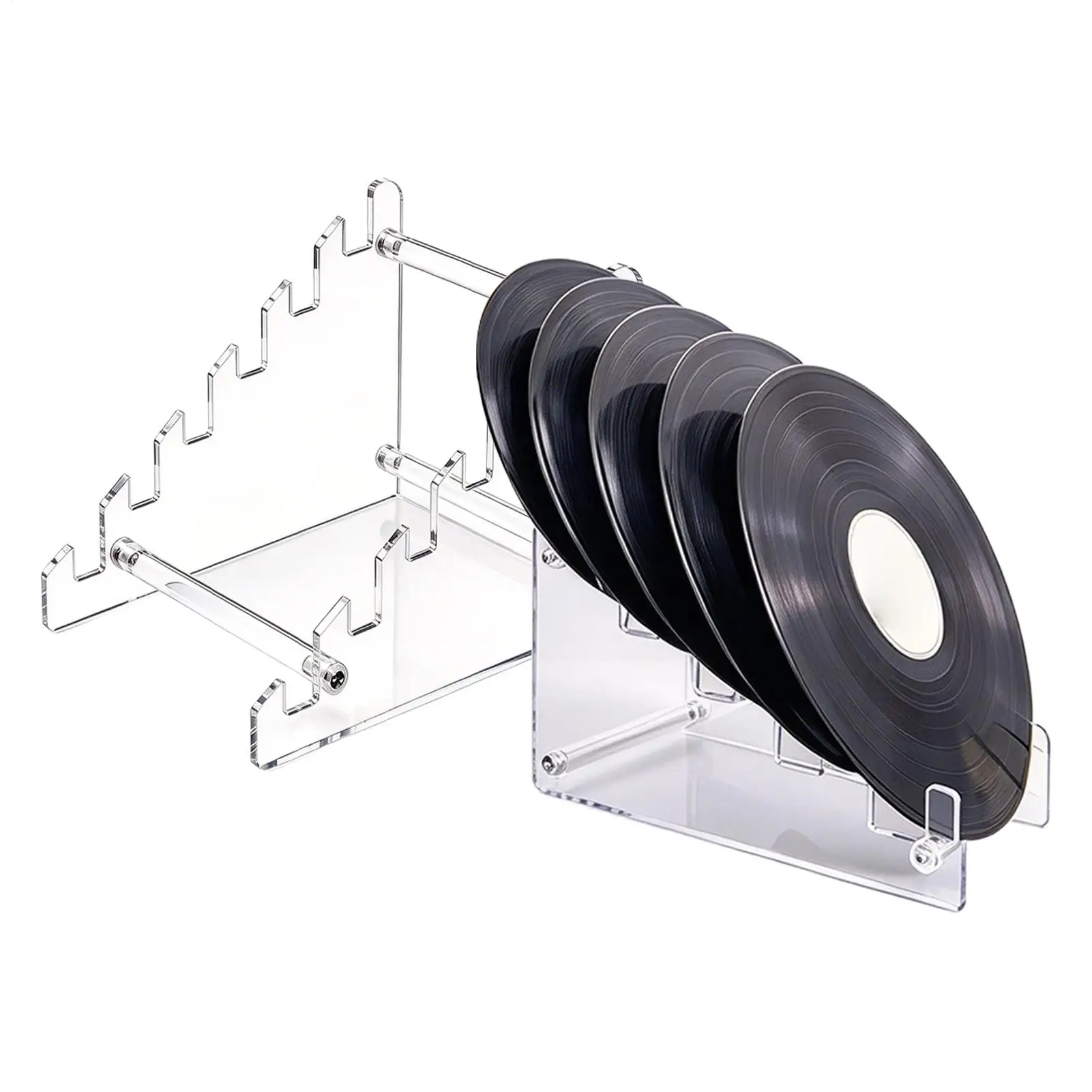 2pcs Acrylic Photo Prop Display Rack Sports Cards Display Stand Clear Acrylic Photo Booth Prop Holder For Halloween Christmas