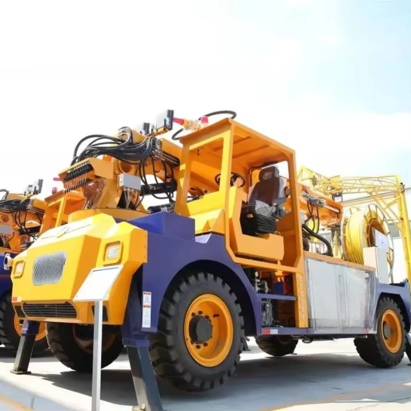 Auto Dosing Wet Shotcrete Machine Hose Metering Pump Accurate Accelerator Control Spray Trolley High Construction